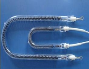 U shape  carbon fiber quartz glass heating element   tube