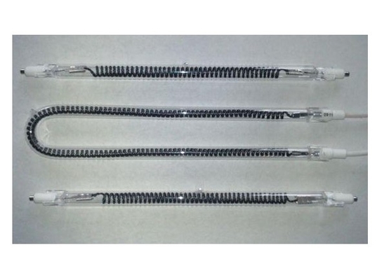 carbon fiber quartz heating tube/ carbon fiber heating element quartz glass