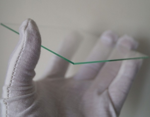 lab using electronic glass substrate / soda-lime glass 100×100×1.1mm，25pcs