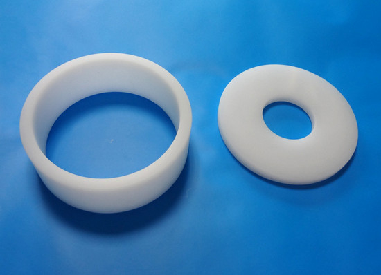 opaque plate quartz fused silica circular  transparent quartz glass flange annulus