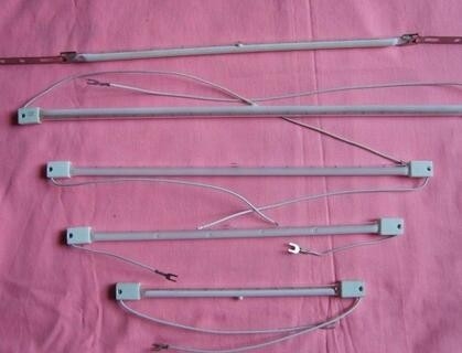 half plating far infrared quartz glass heating element tube
