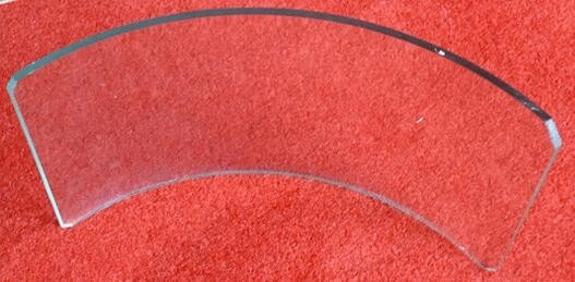 high quality curved quartz plate or  borosilicate  sight  glass flex disc quartz curved sheet