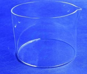 Customized transparent glass quartz crucible  capacity 10ml 20ml 30ml 50ml 100ml 120ml fused silica glass crucible