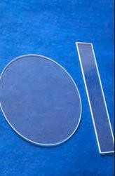 Long length transparent glass quartz plate size 575x165x3mm