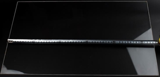 Large transparent quartz glass optical plate  length 575mm or longer 1000mm