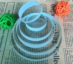 high temperature resistant 3.3 Borosilicate sight glass thickness 1mm and 30mm glass borosilicate