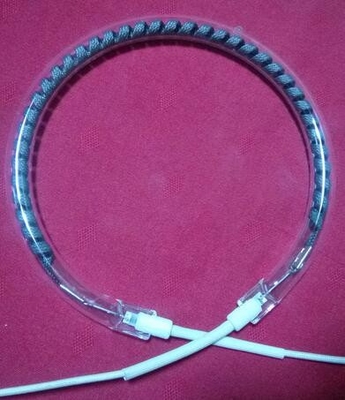 C shape quartz heating element  Carbon fiber infrared lamp machined quartz heating element
