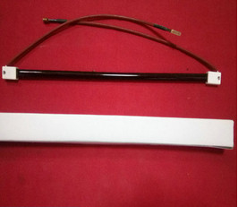 high quality Gold-plated coating carbon fiber heating element, infrared carbon fiber heating lamp