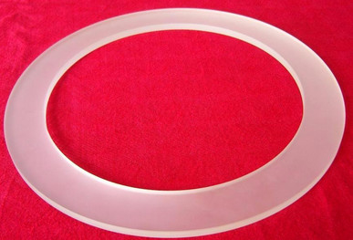 Machined quartz glass transparent plate or Quartz ring and Curved glass window