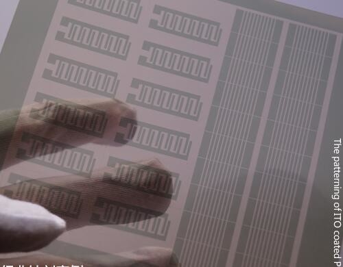 ITO laser etching conductive glass plate for OPV and OLED  FTO coated film