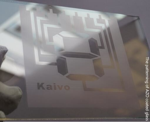 Customized laser patterning  film AZO and FTO  conductive glass plate  for OPV and OLED research