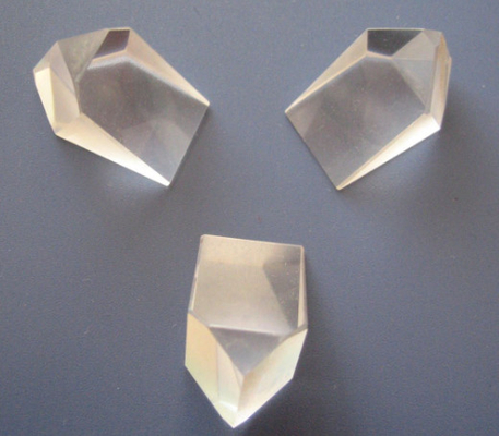 Optical high precision roof prism lens, solar rod presim lens ,high quality K9 prism, quartz glass prism lens