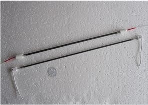 carbon fiber heating  element with transparent quartz and Tungsten molybdenum electrode ends