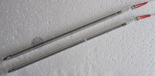carbon fiber  infrared quartz glass heating lamp tube for screen printing  tunnel