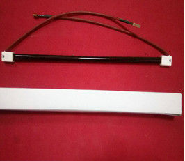 Ruby quartz glass carbon fiber heating element warm quickly safe heater far infrared quartz heating lamp